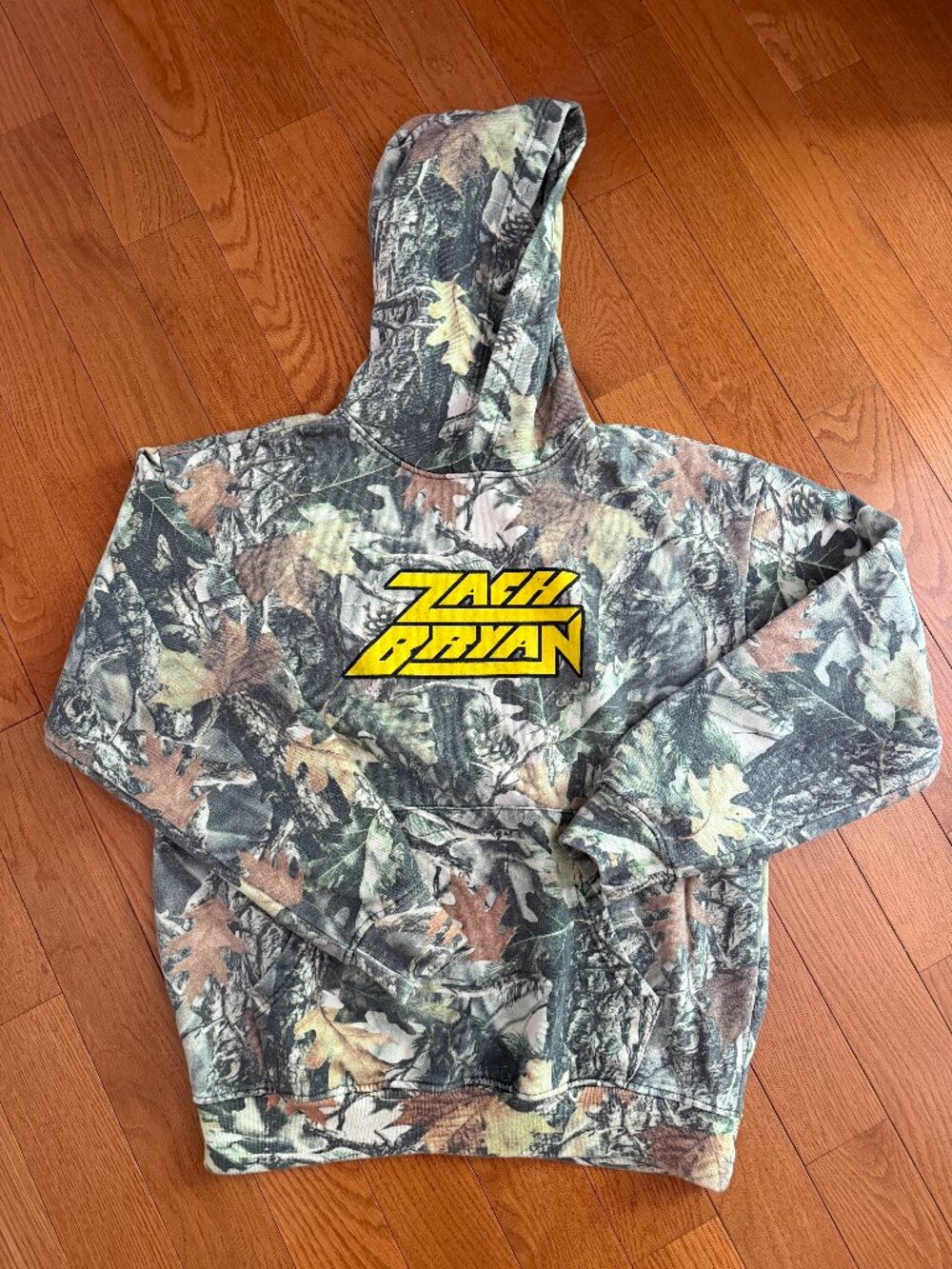 Zach Bryan Concert Sweatshirt Camoflauge